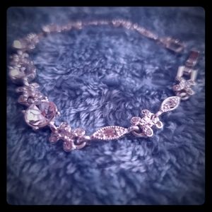 Silver Diamond Bracelet